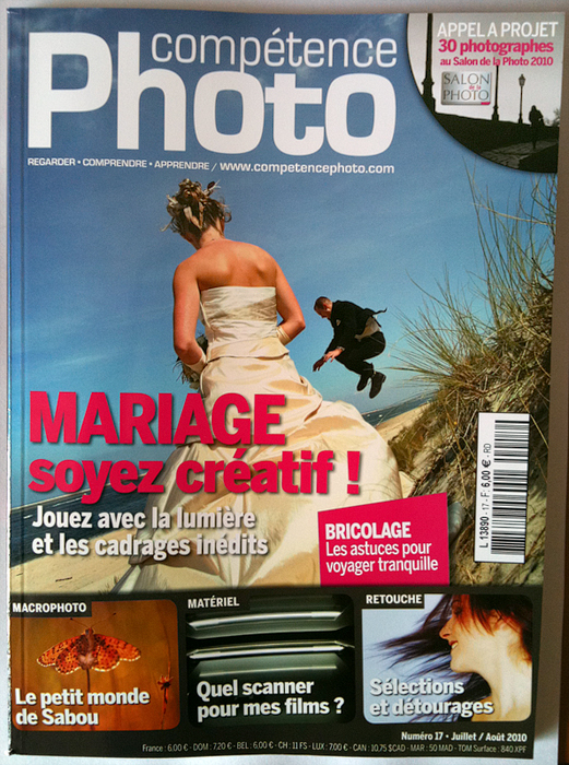 Davidone fait la couverture du magazine photo "Competence Photo" N°17